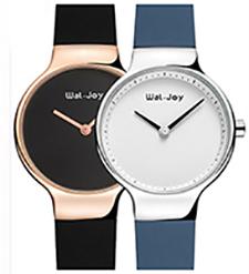 WJ9007 besitzen einbrennende Luxusuhr-Frauen Nylon Soem-Uhr niedriges MOQ zufällige wasserdichte Kalender-Armbanduhr-Logo-Gewohnheit
